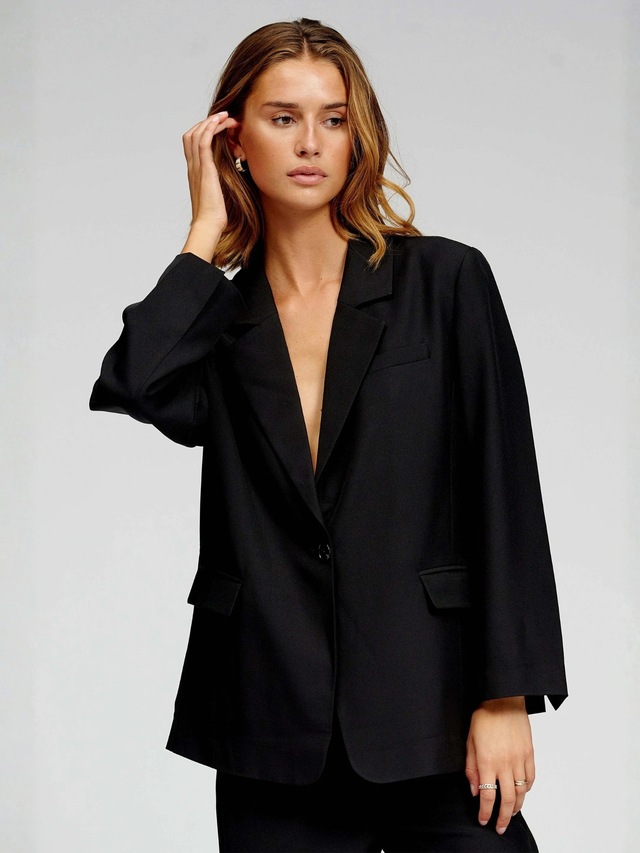 TeeShoppen Kurzblazer »TEESHOPPEN Blazers Oversized«