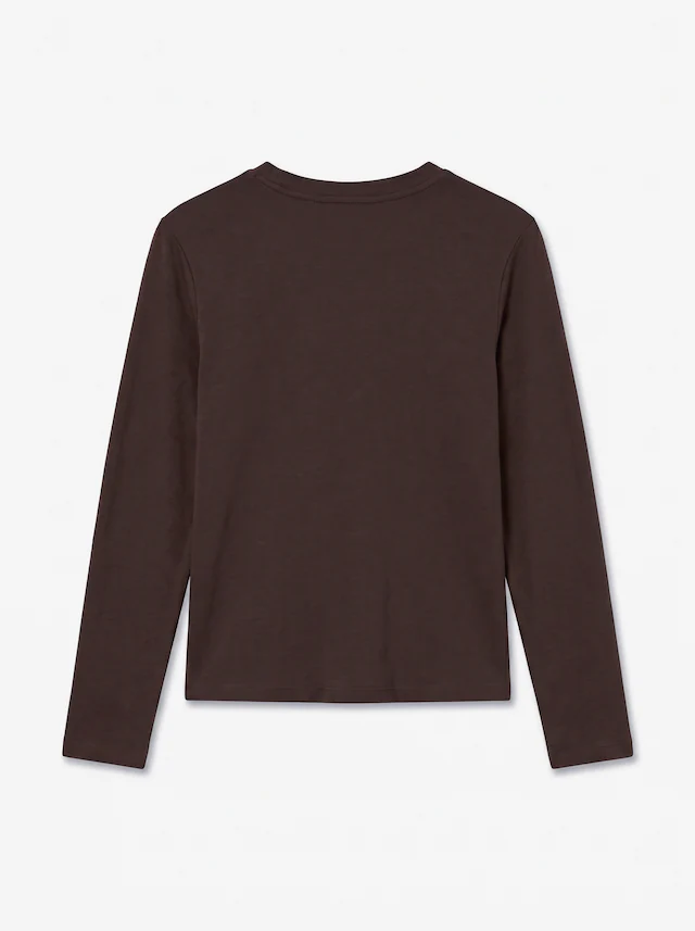 TOPSHOP Langarmshirt »TSEVERYDAY LS TOP JRS NOOS« Baumwolle, regular fit
