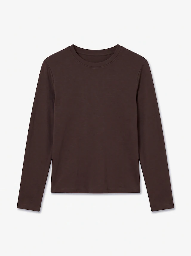 TOPSHOP Langarmshirt »TSEVERYDAY LS TOP JRS NOOS« Baumwolle, regular fit