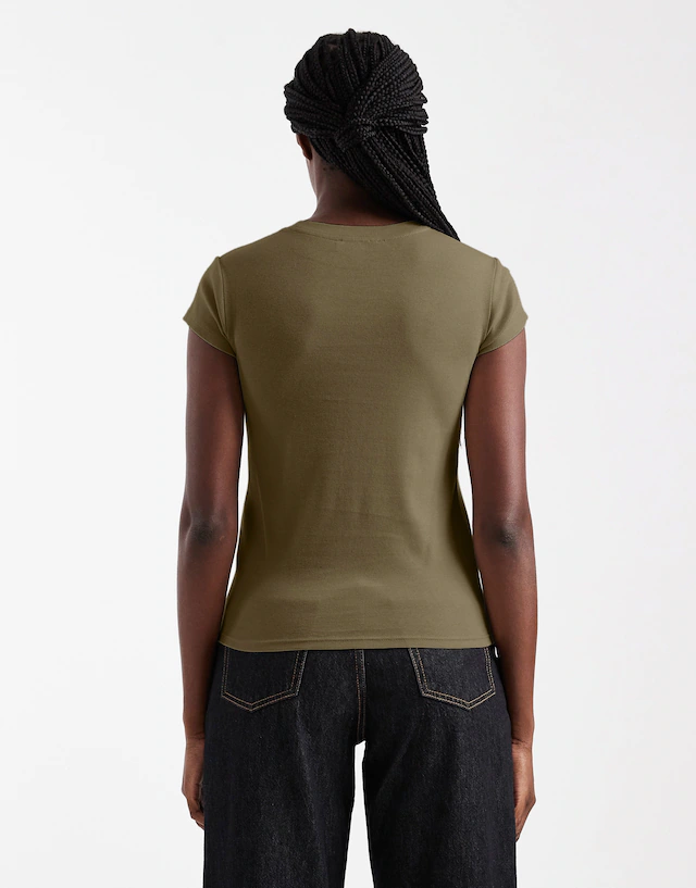 TOPSHOP Rundhalsshirt »TSEVERYDAY SS TOP JRS NOOS« Baumwolle, regular fit