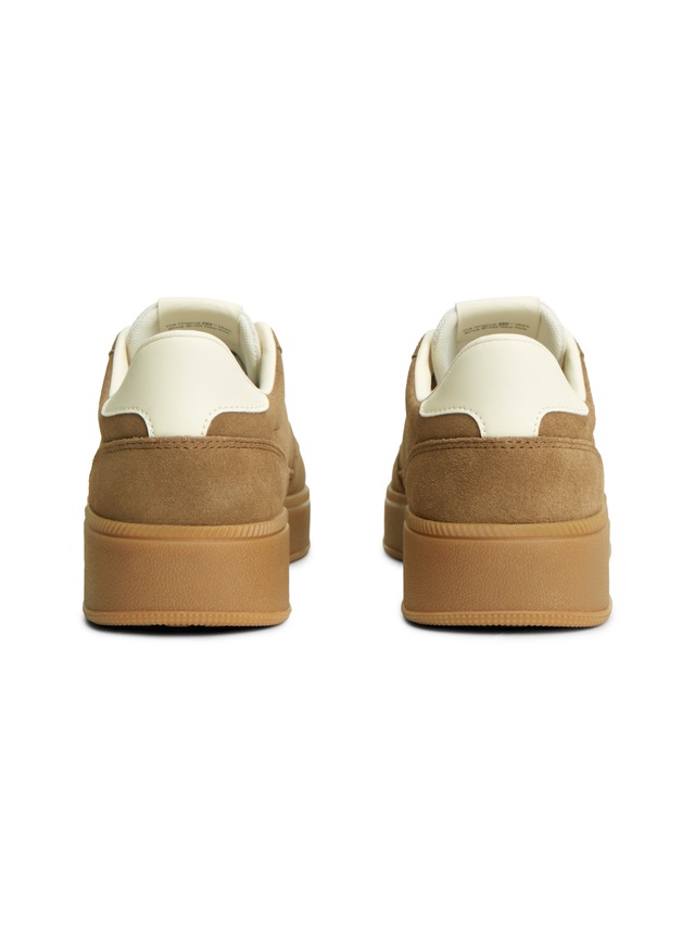 Tommy Jeans Plateausneaker »THE GREENWICH EDGE MAX« Freizeitschuh, Halbschuh, Schnürer mit Besatz an der Ferse