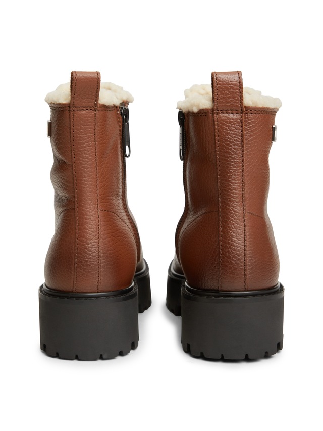 Tommy Jeans Winterstiefelette »TJW PLATFORM BOOTS WL« Blockabsatz, Schnürboots, Winterboots mit seitlicher Logoflag