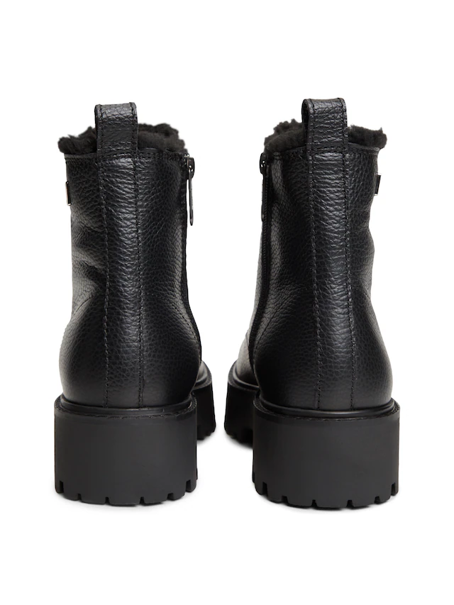 Tommy Jeans Winterstiefelette »TJW PLATFORM BOOTS WL« Blockabsatz, Schnürboots, Winterboots mit seitlicher Logoflag