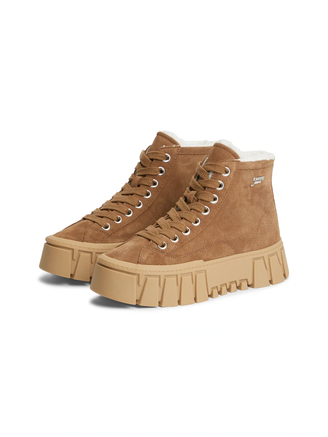 Tommy Jeans Winterboots »TJW PLATFORM SNEAKER MC WL« Plateauboots mit seitlichem Schmucklogo