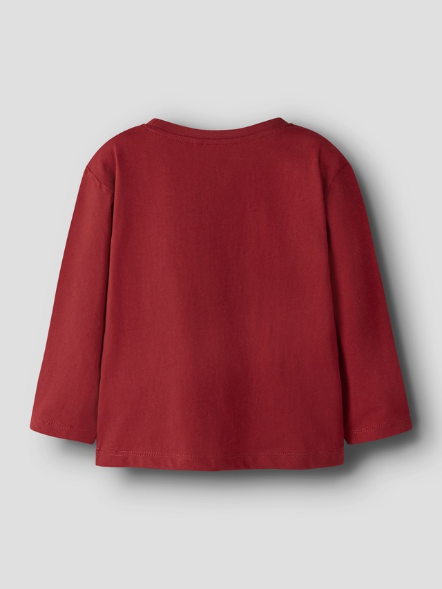Name It Langarmshirt »NMFREPOLER LS NREG TOP BOX« Weihnachten, Baumwolle