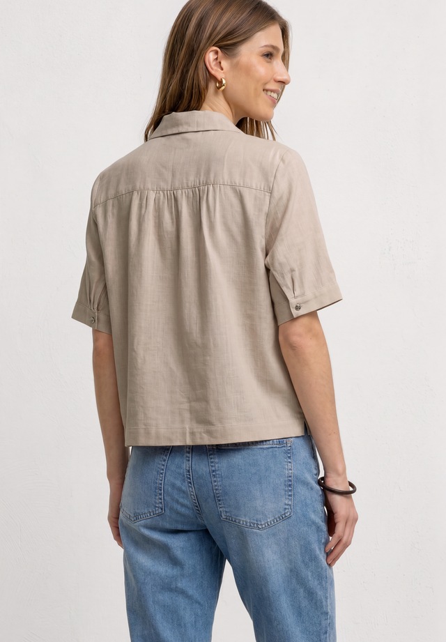 STREET ONE Hemdbluse aus reiner Baumwolle