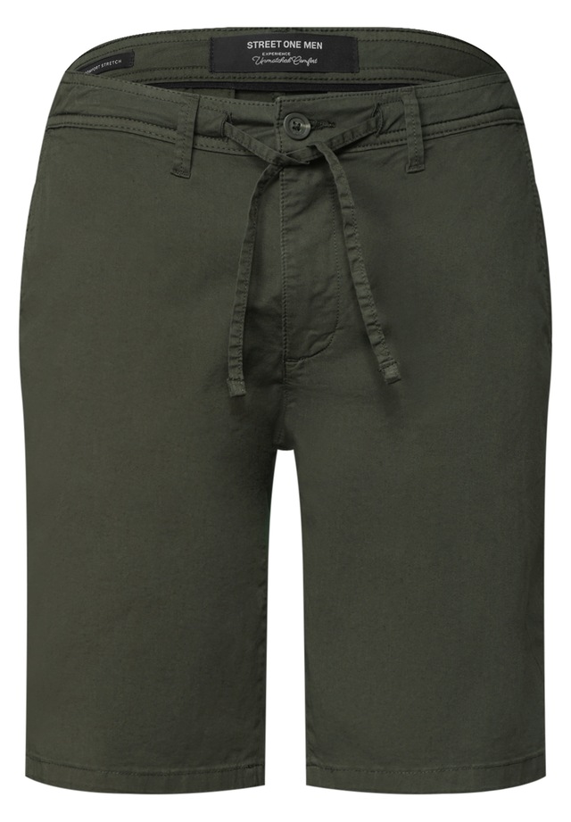 STREET ONE MEN Shorts Elastikbund mit Tunnelzug