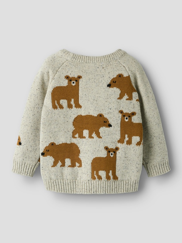 Name It Strickpullover »NMMOLA LS KNIT BOX« Baumwollmischung, regular fit