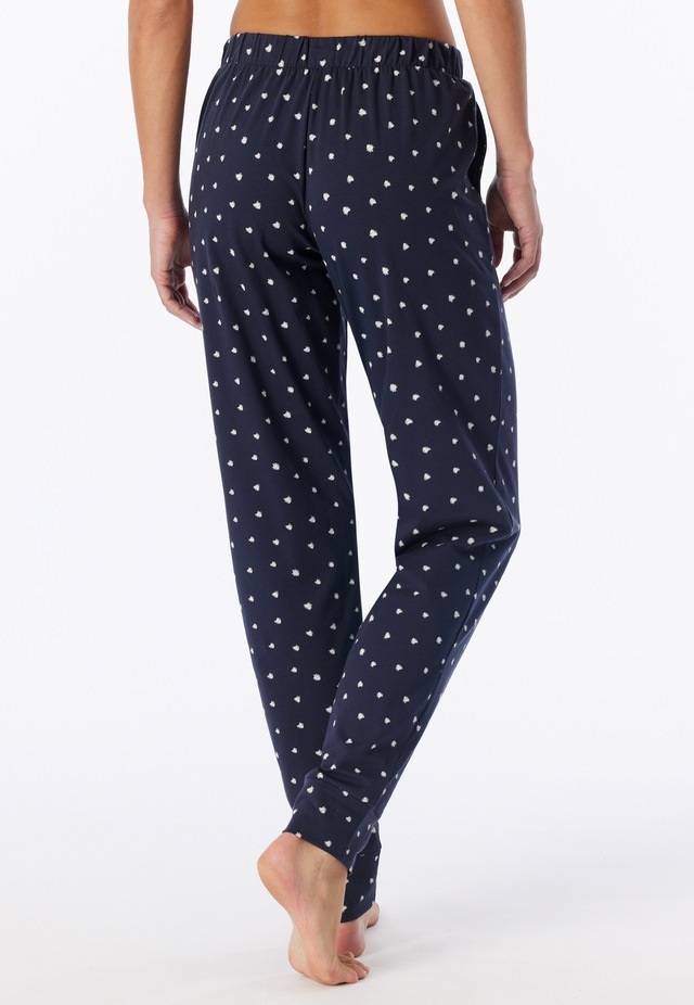 Schiesser Pyjamahose »Mix + Relax« Cotton-Mix, Gummizug, Bindeband, seitliche Taschen