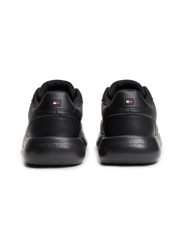 Tommy Hilfiger Sneaker »LIGHT CHUNKY LEATHER SNEAKER« Freizeitschuh, Halbschuh, Schnürer mit TH-Logoprägung