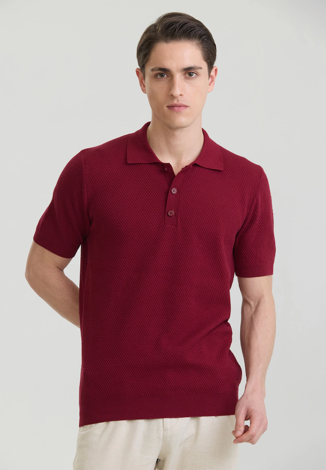 Felix Hardy Kurzarmshirt »Strick-Polo Shirt Kurzarm«