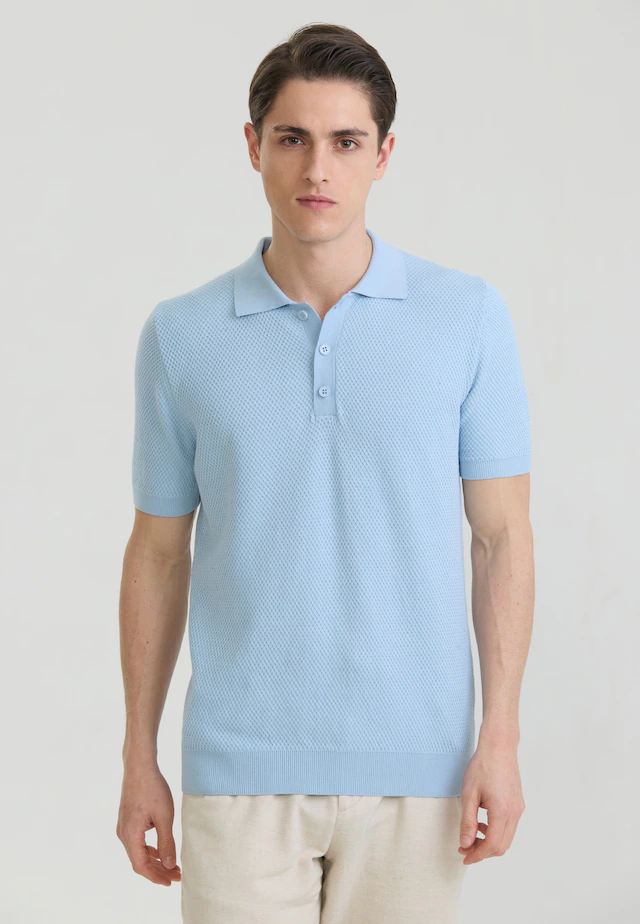 Felix Hardy Kurzarmshirt »Strick-Polo Shirt Kurzarm«