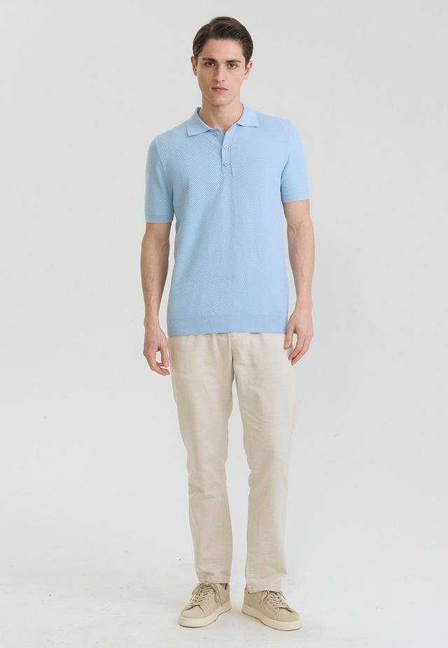 Felix Hardy Kurzarmshirt »Strick-Polo Shirt Kurzarm«