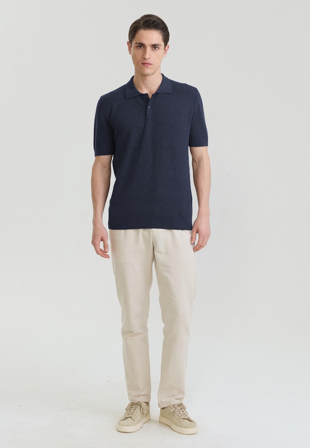 Felix Hardy Kurzarmshirt »Strick-Polo Shirt Kurzarm«