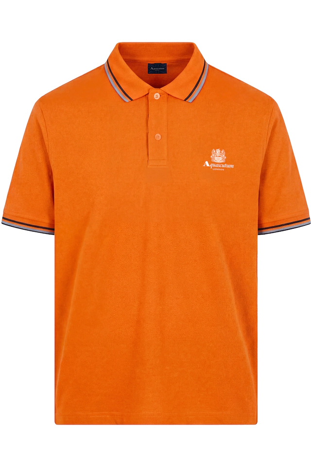 Aquascutum Active Poloshirt »ACTIVE COTTON POLO Herren« Poloshirt Herren, leichtes Kurzarmshirt, Polohemd, Outdoor, Sale