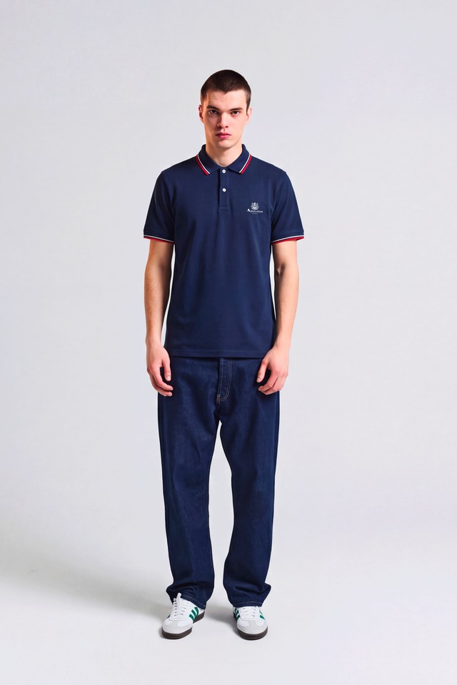 Aquascutum Active Poloshirt »ACTIVE COTTON POLO Herren« Poloshirt Herren, leichtes Kurzarmshirt, Polohemd, Outdoor, Sale