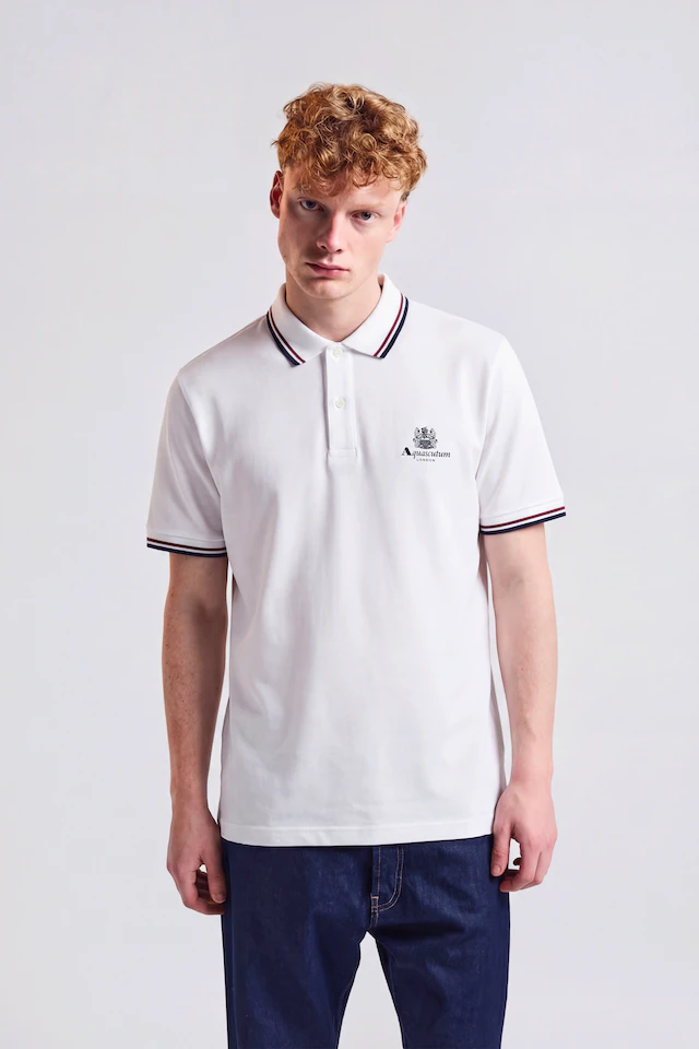 Aquascutum Active Poloshirt »ACTIVE COTTON POLO Herren« Poloshirt Herren, leichtes Kurzarmshirt, Polohemd, Outdoor, Sale