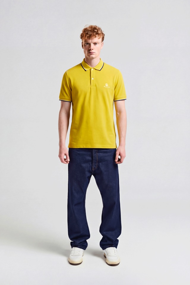 Aquascutum Active Poloshirt »ACTIVE COTTON POLO Herren« Poloshirt Herren, leichtes Kurzarmshirt, Polohemd, Outdoor, Sale