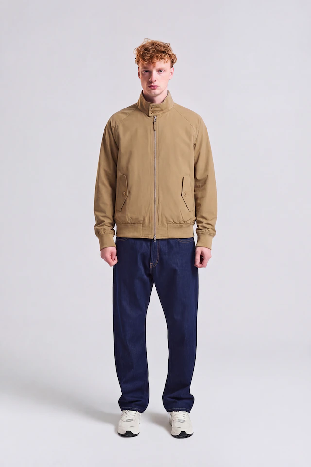 Aquascutum Active Wolljacke »STRETCH HARRINGTON Herren« ohne Kapuze Blousonjacke Herren, leichte Jacke, Sportjacke, Wetterjacke, Sale