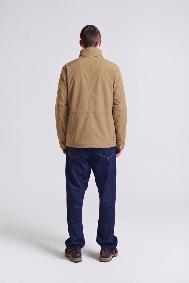Aquascutum Active Wolljacke »STRETCH M-65 Herren« ohne Kapuze Parkajacke Herren, leichte Jacke, Wetterjacke, Outdoor, Sale
