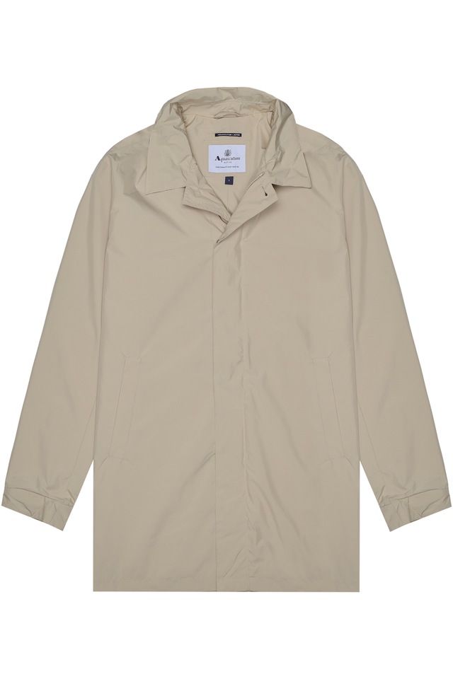 Aquascutum Active Parka »RLG PACKABLE TRENCHCOAT Herren« mit Kapuze Regenmantel Herren, leichte Jacke, Übergangsjacke, Outdoor, Sale