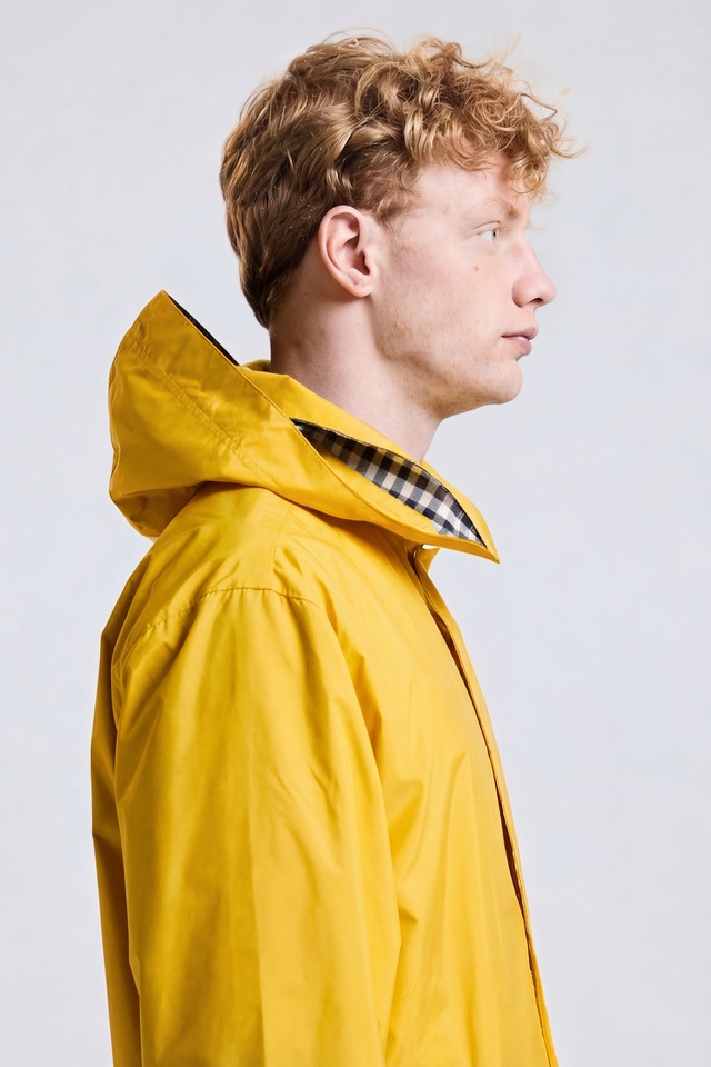 Aquascutum Active Parka »RLG PACKABLE TRENCHCOAT Herren« mit Kapuze Regenmantel Herren, leichte Jacke, Übergangsjacke, Outdoor, Sale