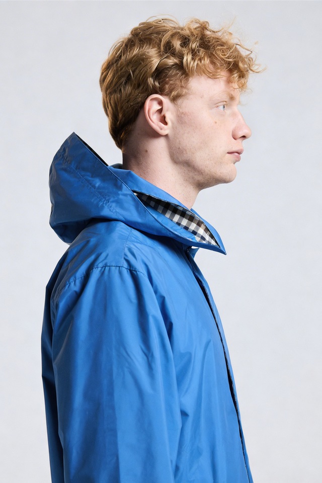 Aquascutum Active Parka »RLG PACKABLE TRENCHCOAT Herren« mit Kapuze Regenmantel Herren, leichte Jacke, Übergangsjacke, Outdoor, Sale