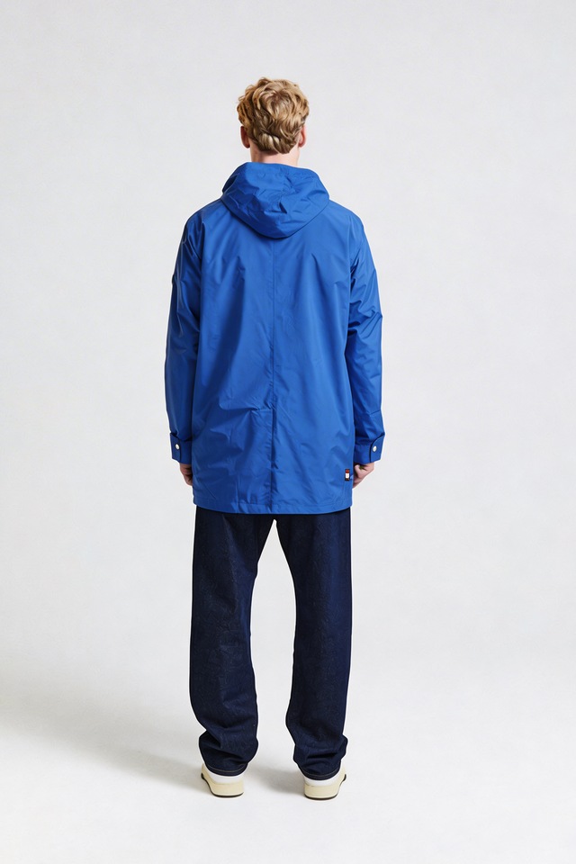 Aquascutum Active Parka »RLG PACKABLE TRENCHCOAT Herren« mit Kapuze Regenmantel Herren, leichte Jacke, Übergangsjacke, Outdoor, Sale