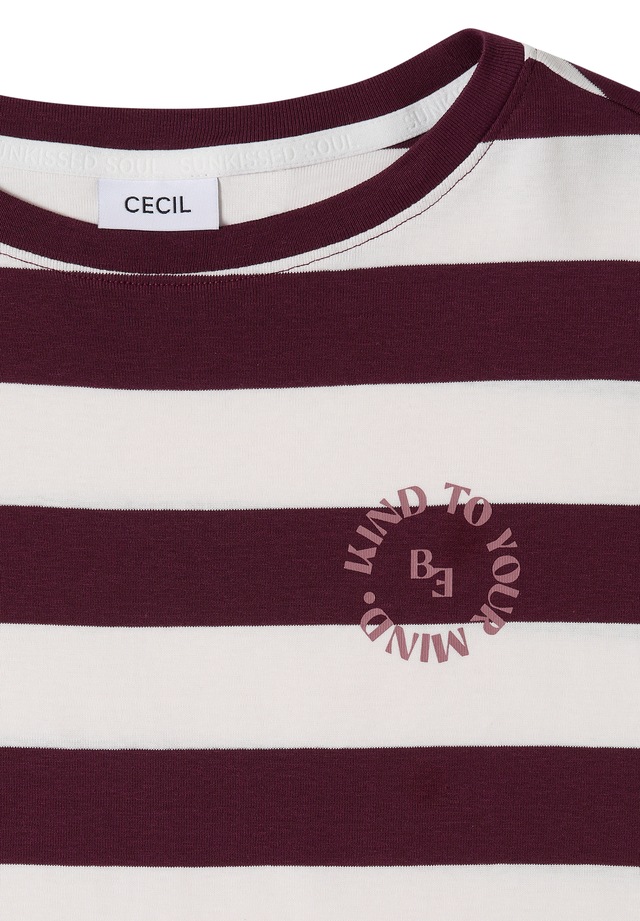 Cecil T-Shirt Mit Printdetail