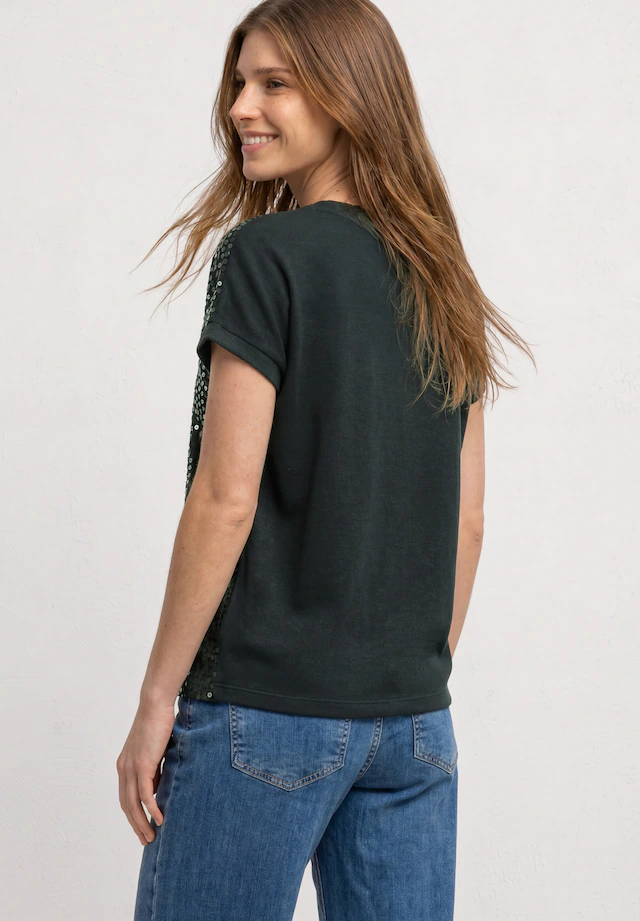STREET ONE T-Shirt mit Rundhalsausschnitt