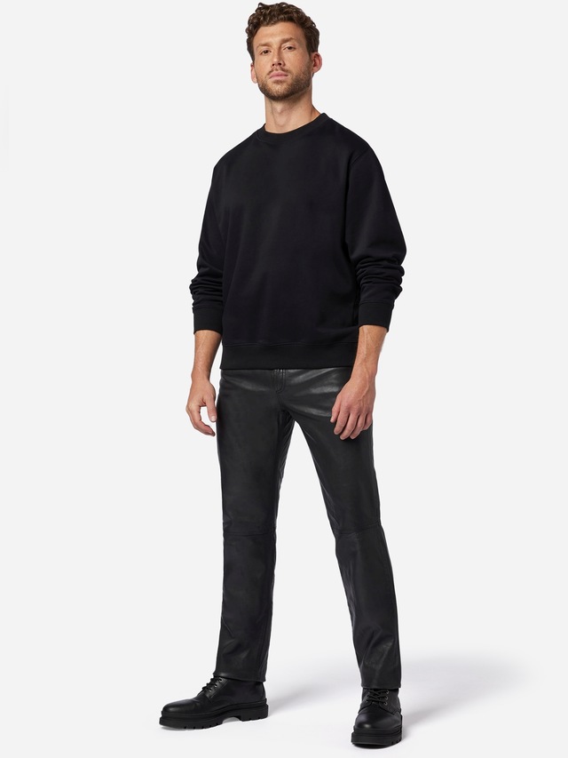 RICANO 5-Pocket-Hose »Lederhose Trant Pant« Handgefertigt aus echtem Leder
