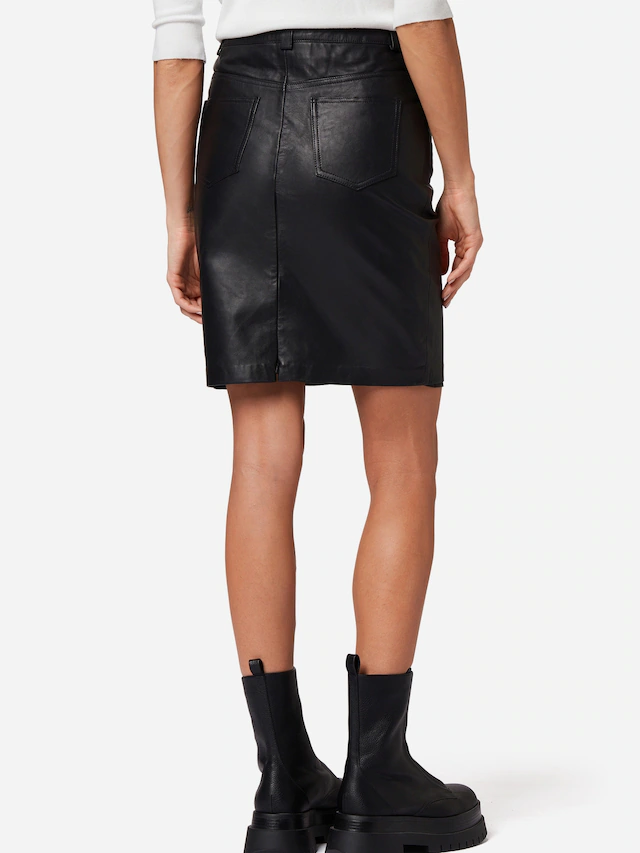 RICANO Bleistiftrock »Lederrock 0132 Skirt« Handgefertigt aus echtem Leder