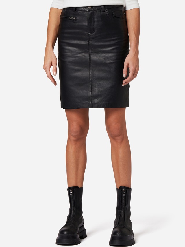 RICANO Bleistiftrock »Lederrock 0132 Skirt« Handgefertigt aus echtem Leder
