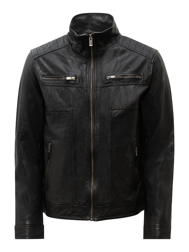 RICANO Bikerjacke »Lederjacke Albert« Handgefertigt aus echtem Leder
