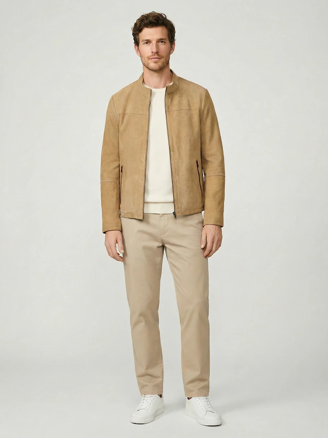 RICANO Blouson »Lederjacke Tomaso« Handgefertigt aus echtem Leder