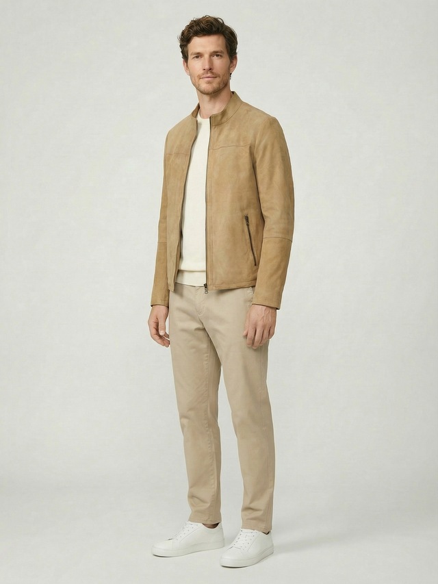 RICANO Blouson »Lederjacke Tomaso« Handgefertigt aus echtem Leder