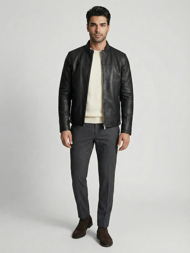 RICANO Blouson »Lederjacke Tomaso« Handgefertigt aus echtem Leder