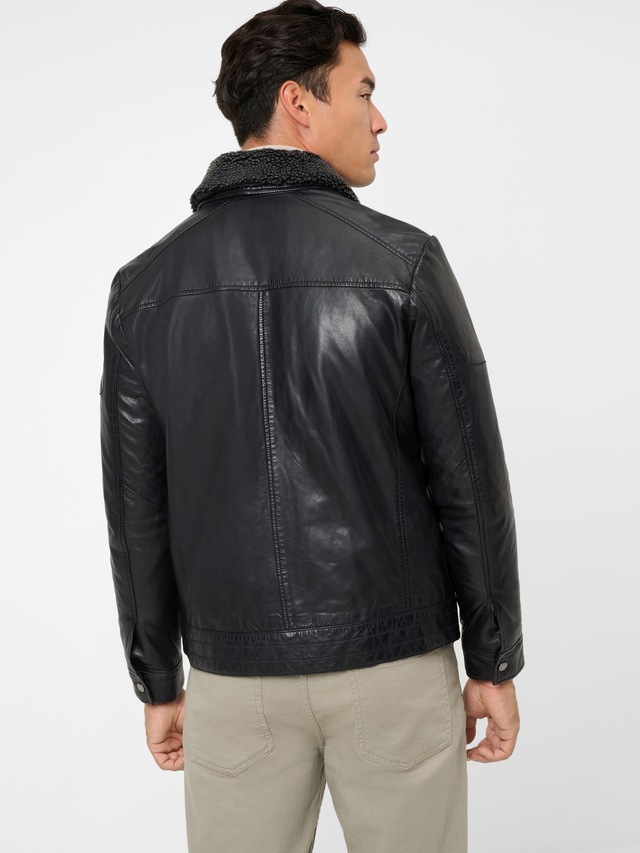 RICANO Lederjacke »Lederjacke Dino« Handgefertigt aus echtem Leder