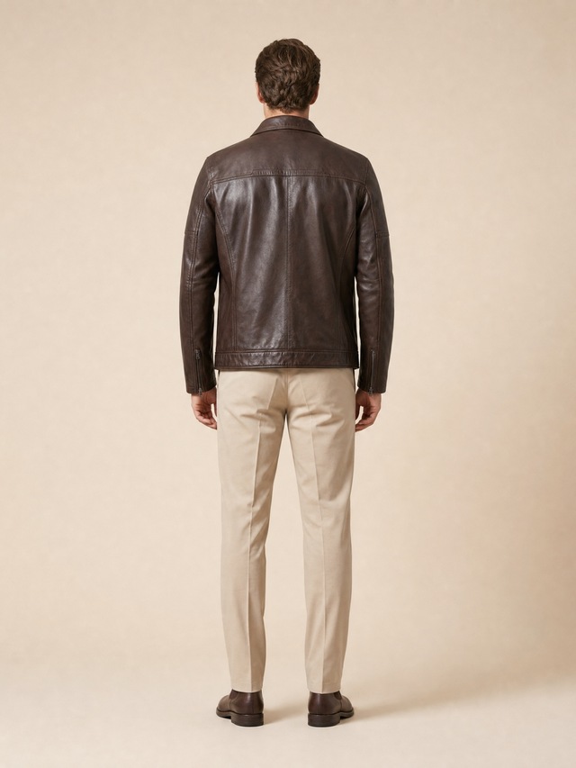 RICANO Lederjacke »Lederjacke Claude« Handgefertigt aus echtem Leder