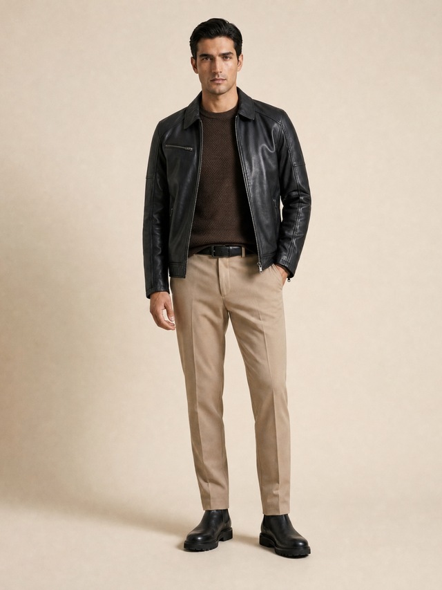 RICANO Lederjacke »Lederjacke Claude« Handgefertigt aus echtem Leder