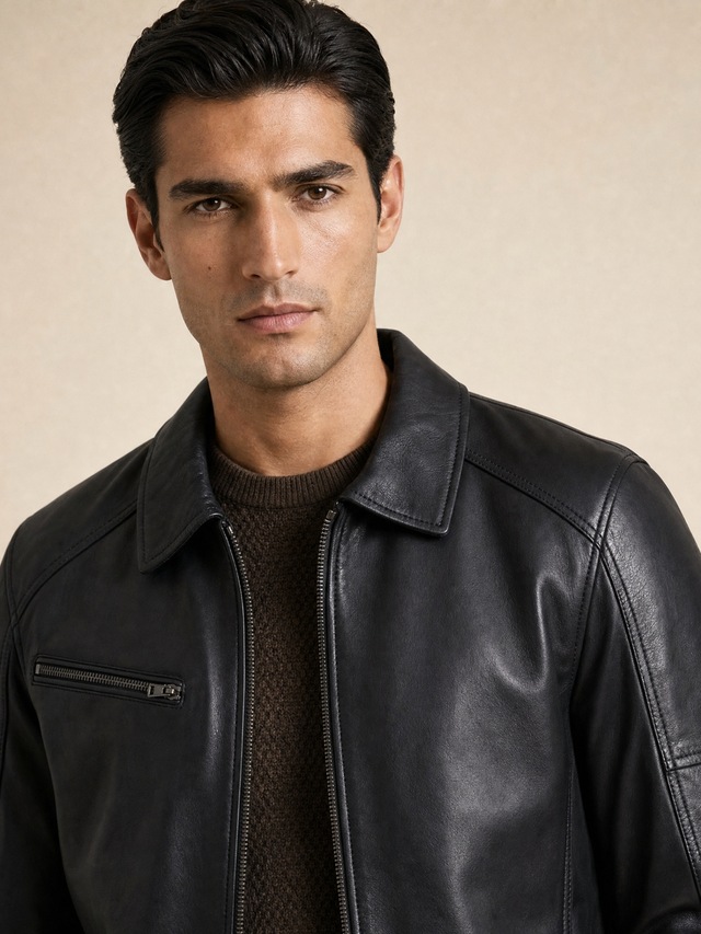 RICANO Lederjacke »Lederjacke Claude« Handgefertigt aus echtem Leder