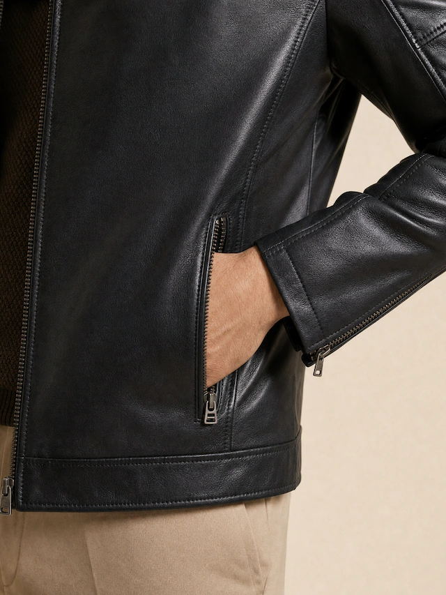 RICANO Lederjacke »Lederjacke Claude« Handgefertigt aus echtem Leder