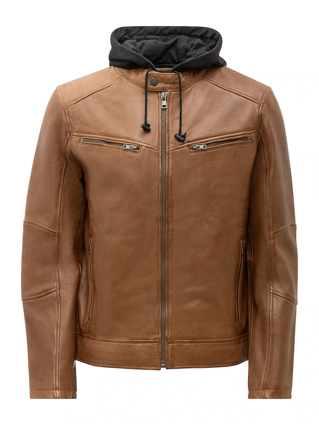 RICANO Lederjacke »Lederjacke Fabio« Handgefertigt aus echtem Leder