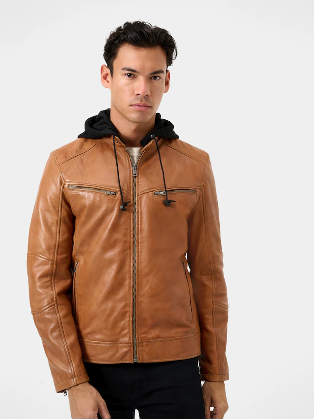 RICANO Lederjacke »Lederjacke Fabio« Handgefertigt aus echtem Leder