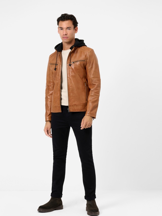 RICANO Lederjacke »Lederjacke Fabio« Handgefertigt aus echtem Leder
