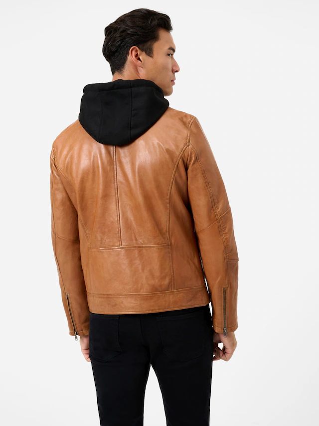 RICANO Lederjacke »Lederjacke Fabio« Handgefertigt aus echtem Leder