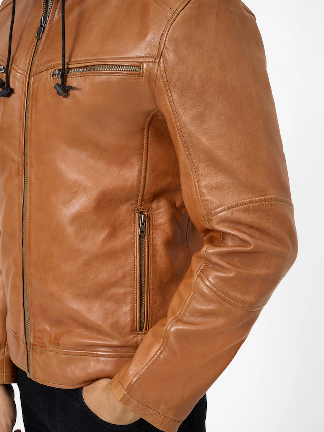 RICANO Lederjacke »Lederjacke Fabio« Handgefertigt aus echtem Leder