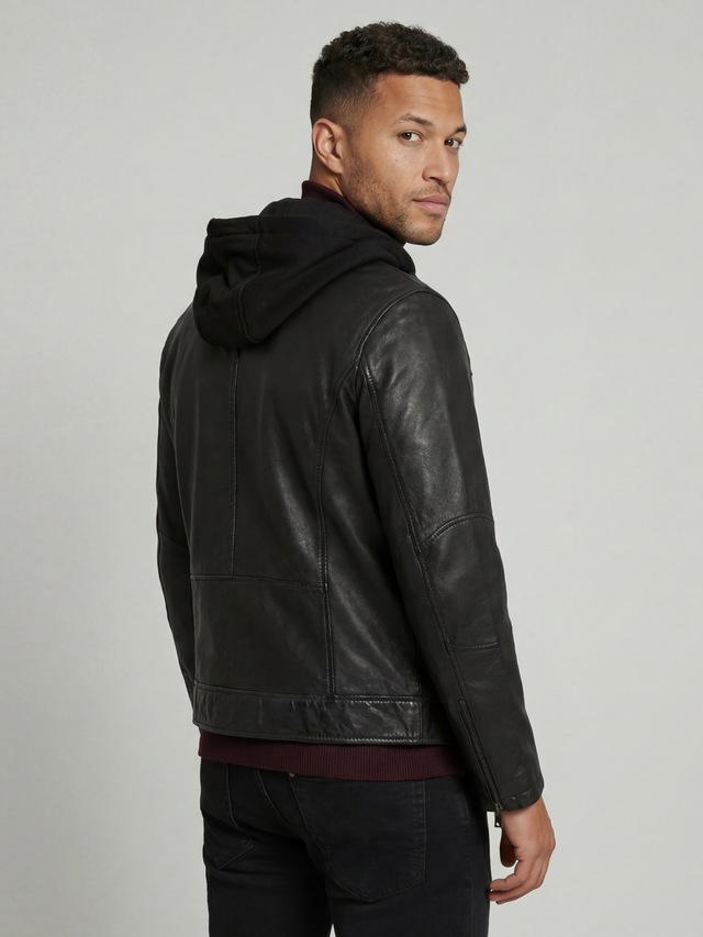 RICANO Lederjacke »Lederjacke Fabio« Handgefertigt aus echtem Leder