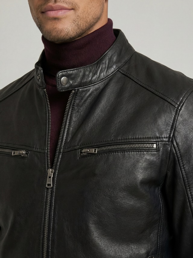 RICANO Lederjacke »Lederjacke Fabio« Handgefertigt aus echtem Leder