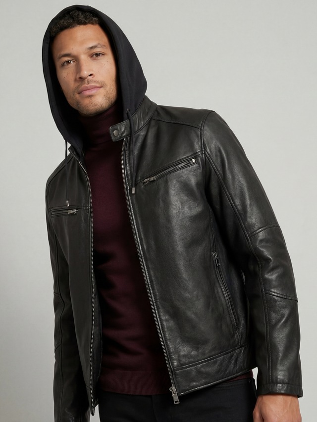 RICANO Lederjacke »Lederjacke Fabio« Handgefertigt aus echtem Leder